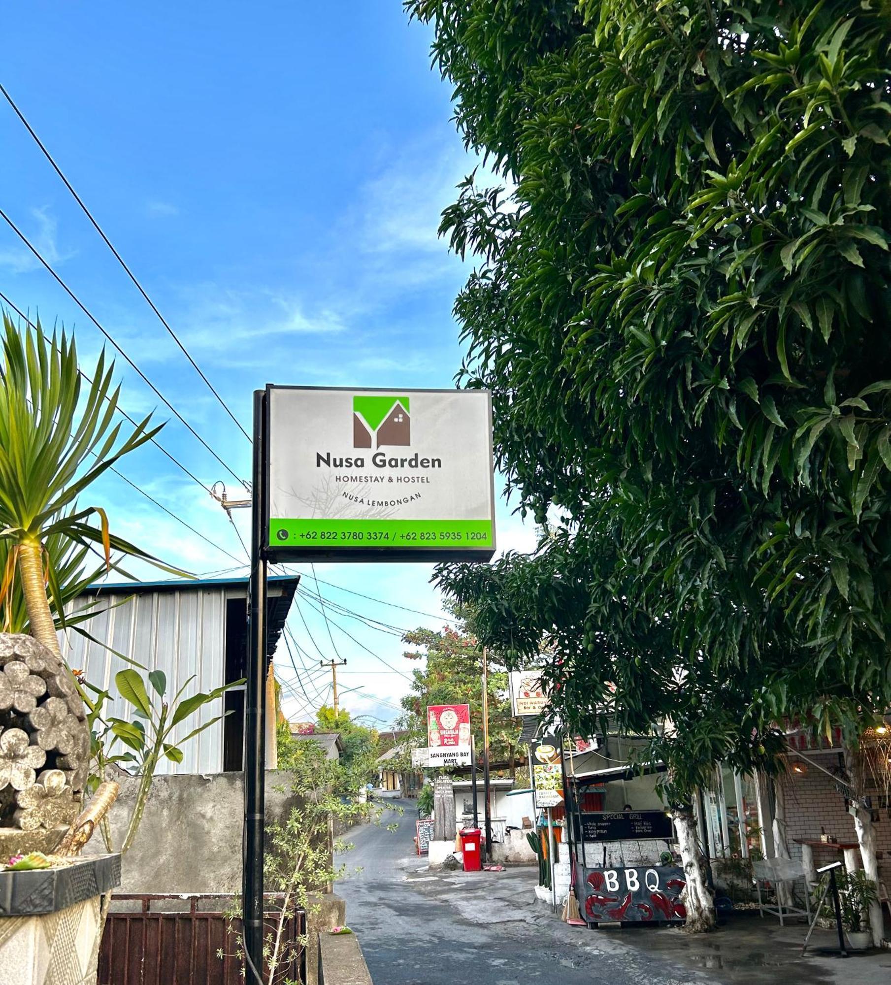 Nusa Garden Homestay Lembongan Exterior foto